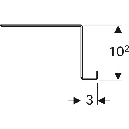 Крючок для полотенец Geberit
