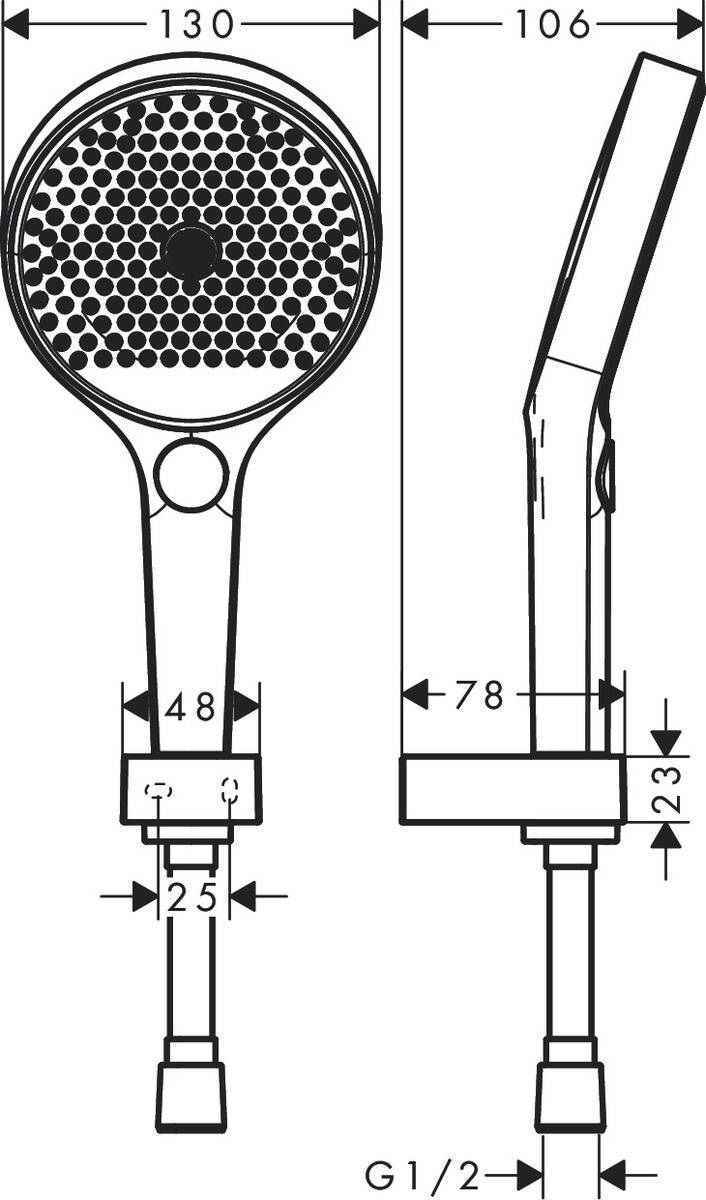 Душовий набір Hansgrohe Rainfinity 26851700