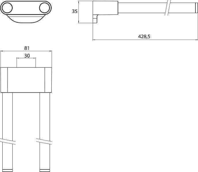 Полотенцедержатель Emco Flow 2750 001 43