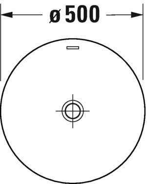 Підлоговий умивальник White Tulip Duravit 2703500070