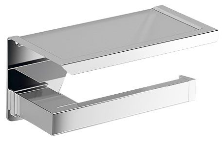 Тримач паперу з поличкою Creabath Kubo 192472