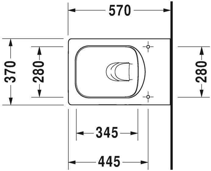 Унітаз підвісний Duravit Vero Air (Rimless) 2525090000