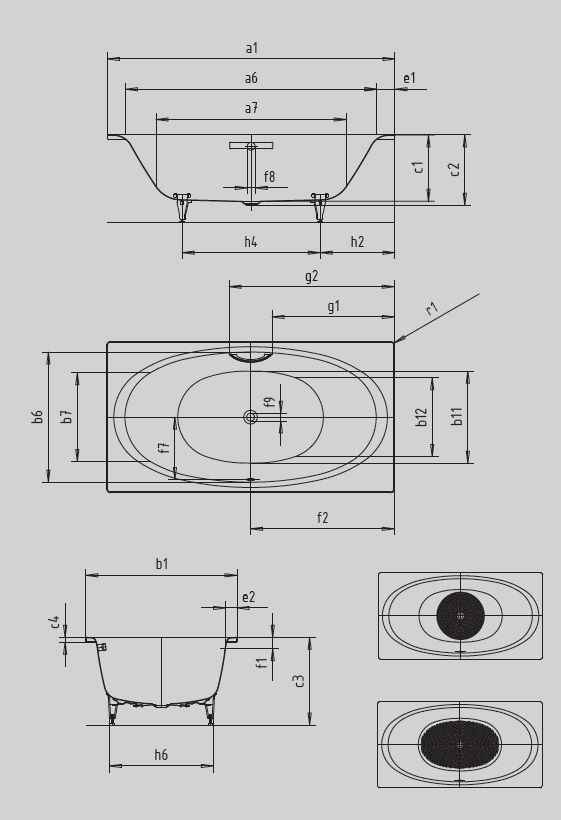Ванна Ellipso Duo 2860 0001 0001