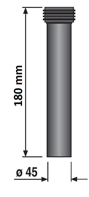 Патрубок Sanit 58.992.00.0000