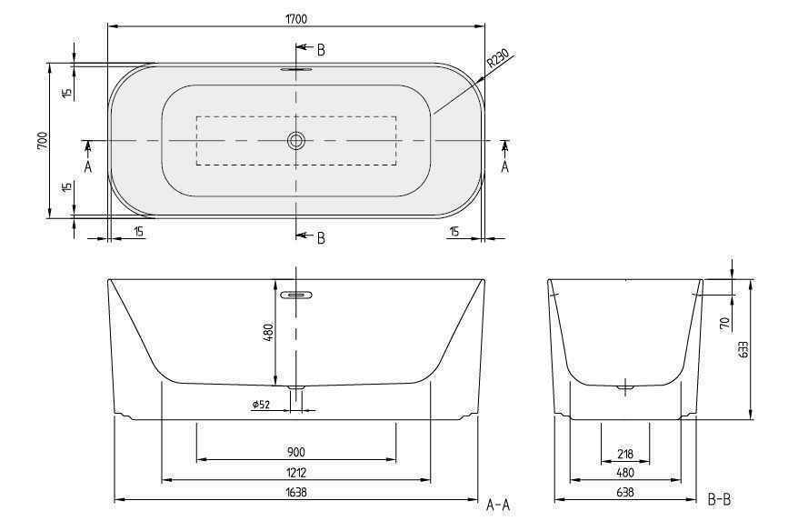 Ванна Villeroy&Boch Finion duo UBQ177FIN7A3BCV496