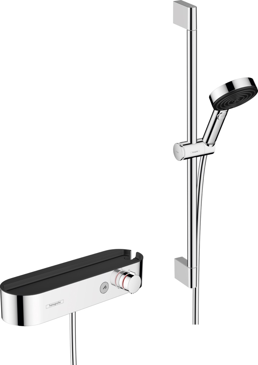 Набір: Термостат з душовим набором Hansgrohe Pulsify