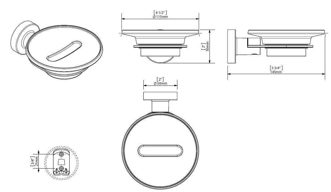 Мильниця Creabath Architecture 192625