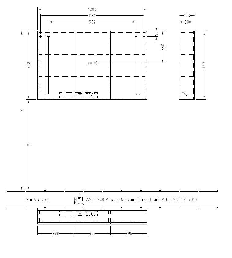 Зеркальный шкафчик My view 14 Villeroy & Boch A4231200