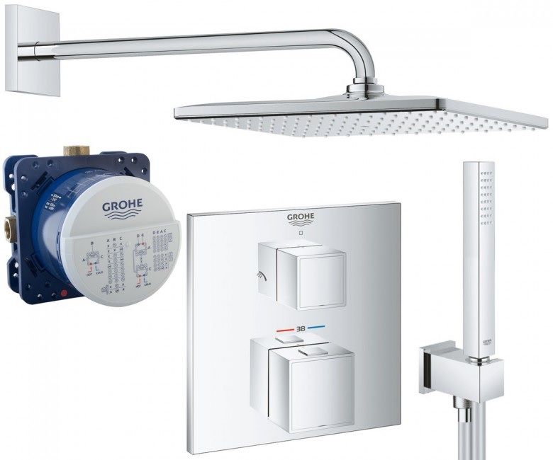 Душевая система с термостатом Grohe Smartcontrol 26405SC0