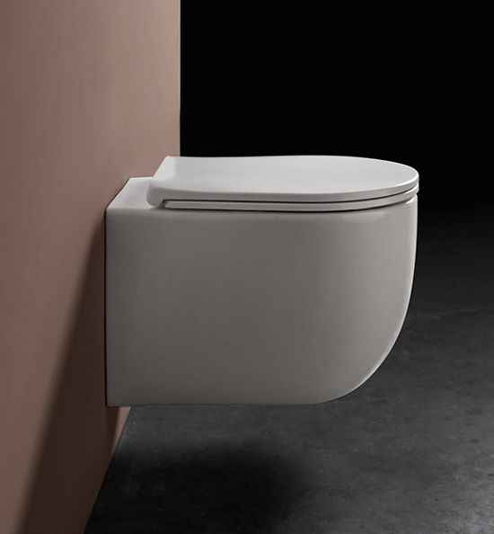 Avani Унітаз підвісний, безобідковий, білий 8901001