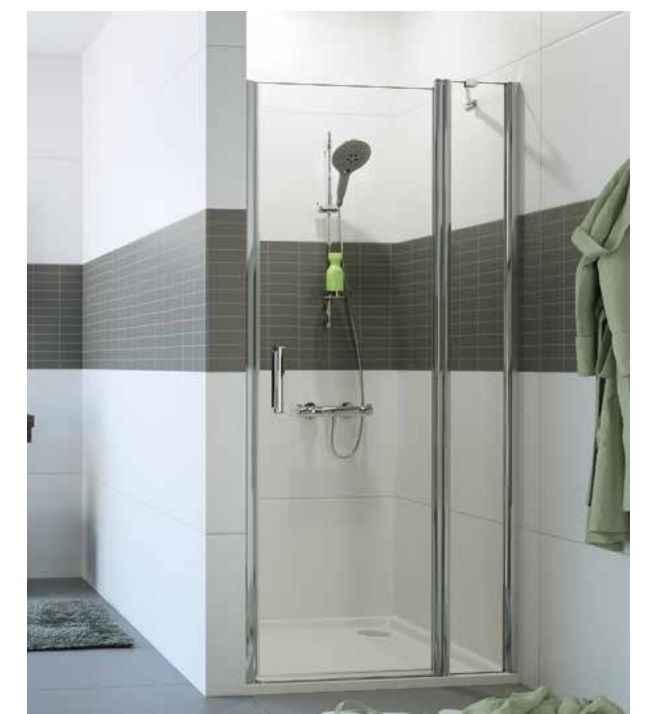 Classics 2 Розпашні двері з нерухомим сегментом для ніші C23206.069.321