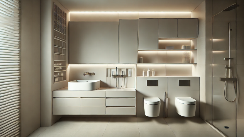 Вбудована сантехніка – чому це вигідний вибір