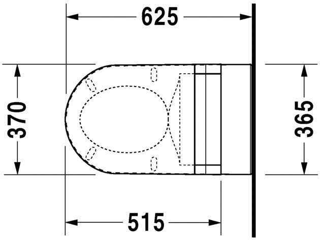 Унітаз підвісний Duravit Darling New (подовжений) 2544092000
