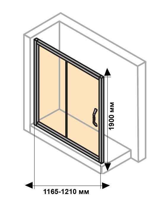 Розсувні двері Huppe X1 140402.069.321