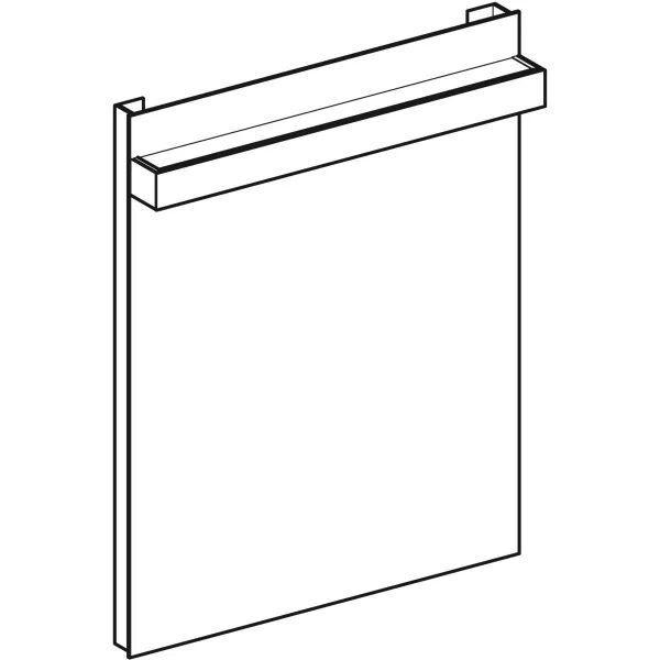 Зеркало с подсветкой Geberit iCon 840760000
