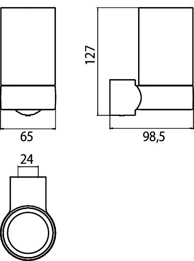 Стакан Emco Fino 8420 001 00
