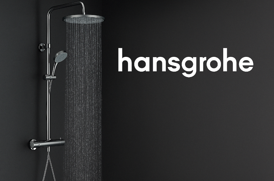 Як вибрати душову систему Hansgrohe — верхній, ручний та термостат