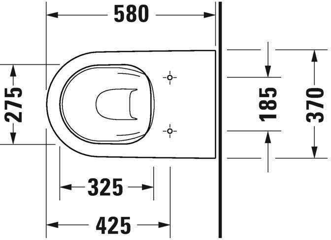 Унітаз підлоговий Duravit D-Neo 2003090000