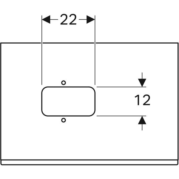Тумба для умывальника Geberit CITTERIO 500.558.JJ.1