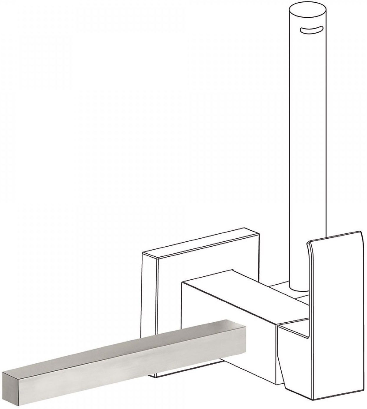 Полотенцедержатель Cuadro Tres 03412402AC