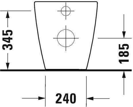 Унітаз підлоговий Duravit D-Neo 2003090000