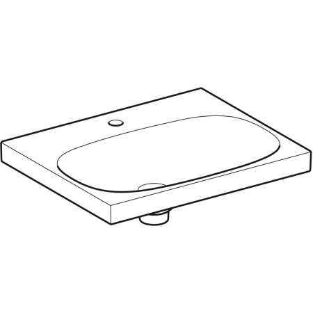 Умивальник підвісний Geberit Acanto 500.629.01.2