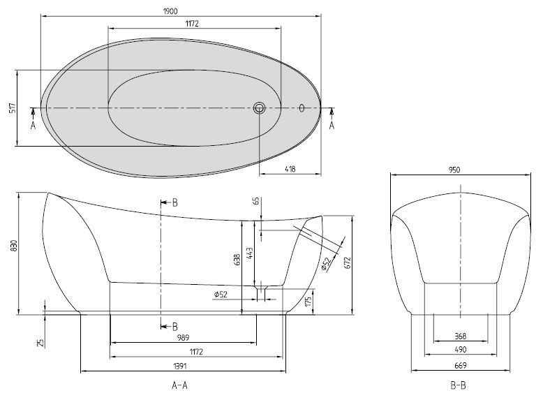 Ванна Villeroy and Boch Aveo New Generation UBQ194AVE9W1V-96