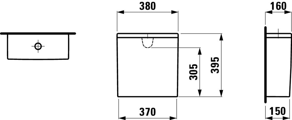 Бачок Laufen Kartell H8293337578731