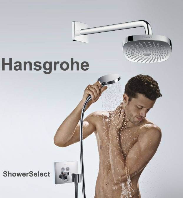 Душевая система с термостатом ShowerSelect Hansgrohe 15765111