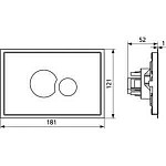 16.719.81.0000 Sanit Кнопка mint - 16.719.81.0000 Sanit Кнопка mint