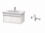 Тумба с умывальником и сифоном Duravit KT006301818