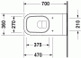 Унитаз Duravit D-Code 22280900002