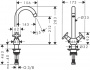 Смеситель для кухни Logis Classic M32 Hansgrohe