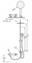 Душова система з термастатом Tres