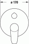 Смеситель для душа B.1 Duravit B14210012010 (Выставочный образец)