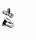 Вентиль кутовий Hansgrohe 13954820