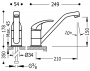 Смеситель на кухню Mono - Tres