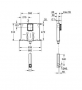 Бачок скрытого монтажа Grohe 80мм 38863000