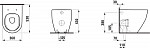 Pro Унітаз підлоговий під інсталяцію, 530*360 мм, безобідковий, без сидіння, білий - Pro Унітаз підлоговий під інсталяцію, 530*360 мм, безобідковий, без сидіння, білий