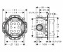 01700180 Axor Ibox universal Базовий набір