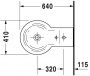 Биде напольное Duravit Starck 1
