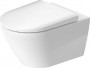 Унитаз подвесной Duravit D-Neo (Rimless с крышкой)