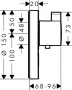 Термостат Hansgrohe ShowerSelect S HighFlow