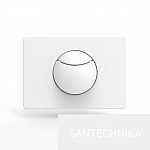 Кнопка для інсталяції Sanit 16.703.01.0000 біла
