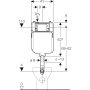 Змивний бачок Geberit Sigma 8 (прихований монтаж)