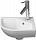 Кутовий умивальник Duravit ME by Starck