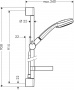 Душовий набір Hansgrohe Croma Vario (100/900-650) 4jet