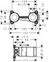 Скрытая часть AXOR 13623180