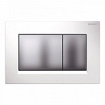 Sigma 30 Змивна клавіша для подвійного змиву, білий/хром матовий