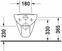 Унитаз подвесной Duravit D-Code (с крышкой)